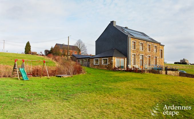 Luxurious holiday home with sauna for 21 people in Huy in the Ardennes