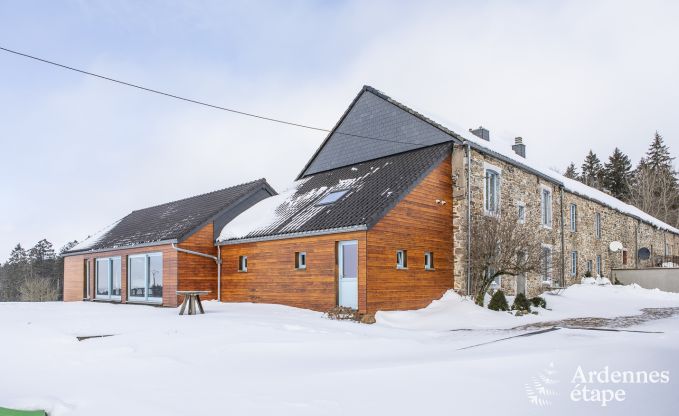 Luxury villa to rent for 23 people in Jalhay in the Ardennes