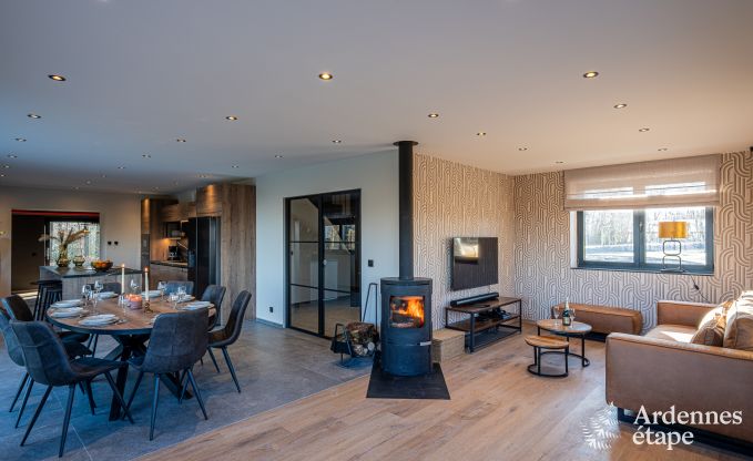 Holiday home in Jalhay: comfort for 8 people, close to Spa and forest edge