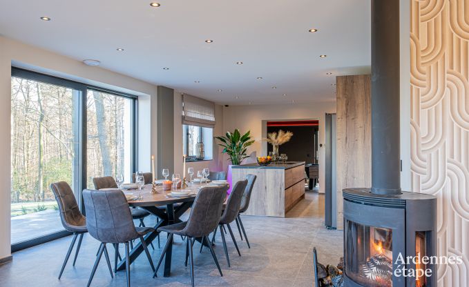 Holiday home in Jalhay: comfort for 8 people, close to Spa and forest edge