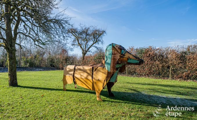 Holiday home in Jalhay: comfort for 8 people, close to Spa and forest edge