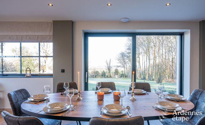 Holiday home in Jalhay: comfort for 8 people, close to Spa and forest edge