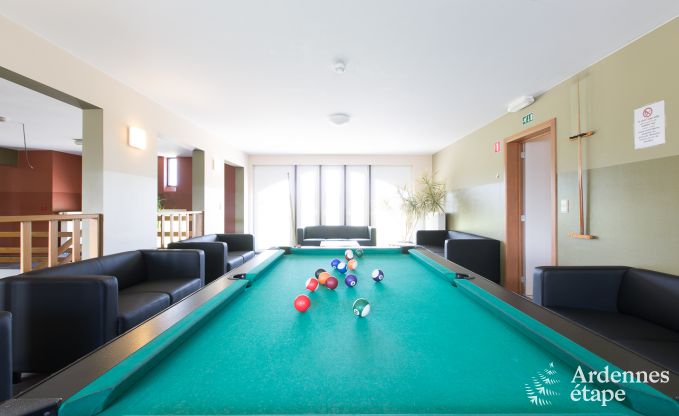 Large group accommodation with pool and games room to rent in La Roche