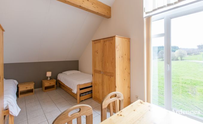 Large group accommodation with pool and games room to rent in La Roche