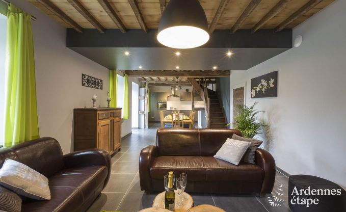 Charming holiday home in La Roche-En-Ardenne for 7 people with wellness, private garden and cycling facilities