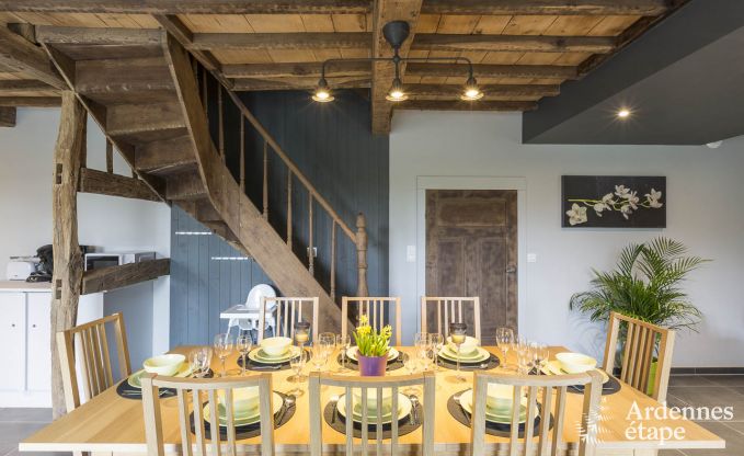 Charming holiday home in La Roche-En-Ardenne for 7 people with wellness, private garden and cycling facilities