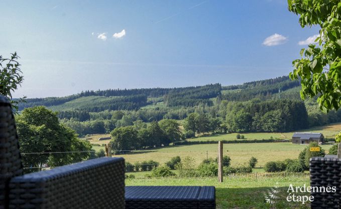 Charming holiday home in La Roche-En-Ardenne for 7 people with wellness, private garden and cycling facilities