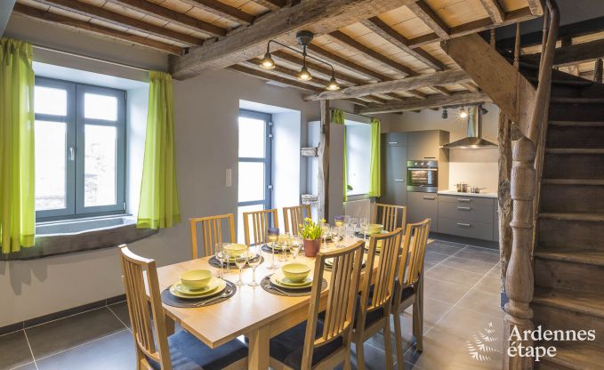 Charming holiday home in La Roche-En-Ardenne for 7 people with wellness, private garden and cycling facilities