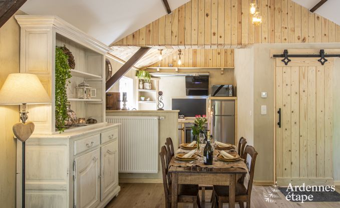 Chalet for rent for 4 people in the Ardennes (Rendeux)