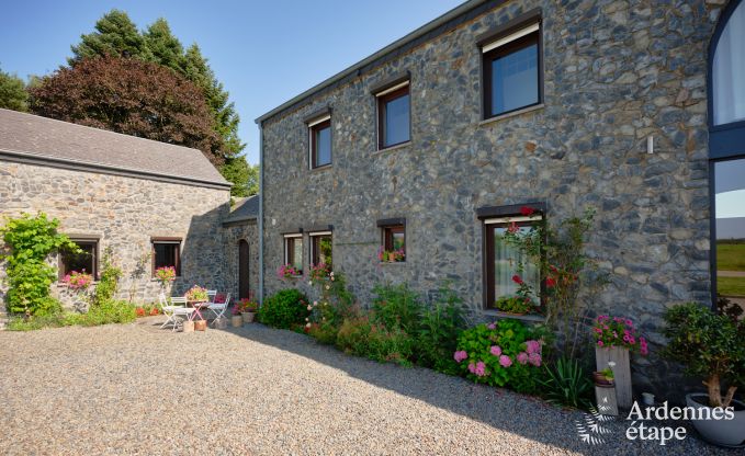 Modern holiday home in La Roche-en-Ardenne with garden and terrace