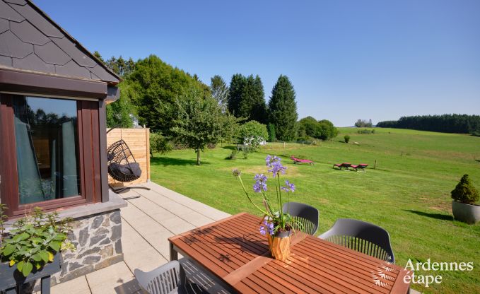 Modern holiday home in La-Roche-en-Ardenne with garden and terrace