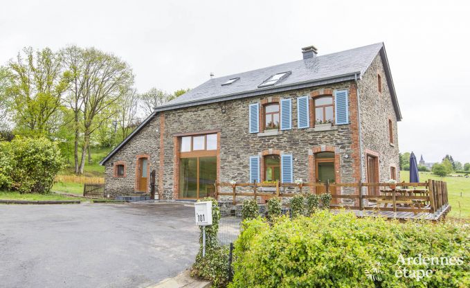 Former farmhouse transformed into a 4-star cottage for 13 people in La Roche-en-Ardenne