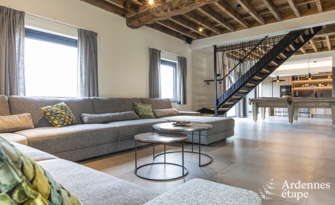 Luxury villa for 15 guests for rent in La-Roche-en-Ardenne