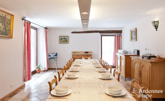 Holiday cottage in La Roche for 13 persons in the Ardennes