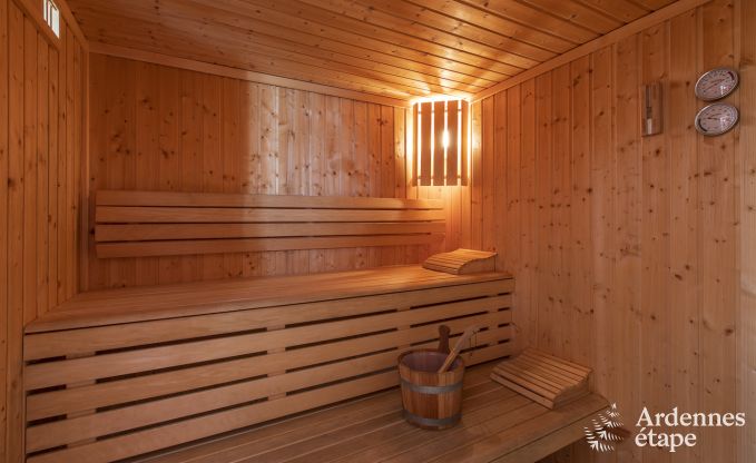 Holiday house for 9 people with sauna in La Roche-en-Ardenne