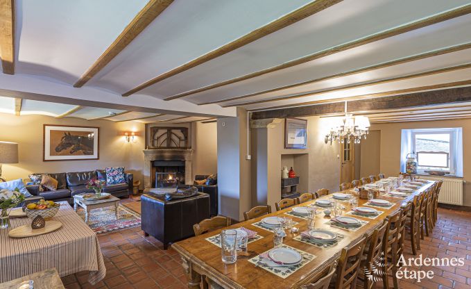 Holiday cottage in Leglise for 26 persons in the Ardennes