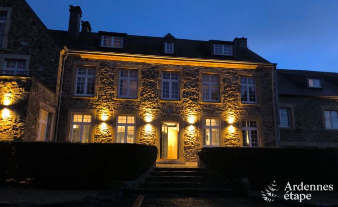 Castle in Libin for 40 persons in the Ardennes