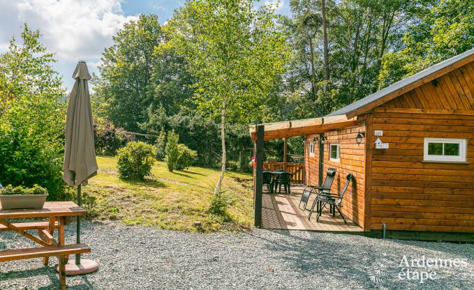 Comfortable chalet for 4 people to rent in the Ardennes (near Libin)