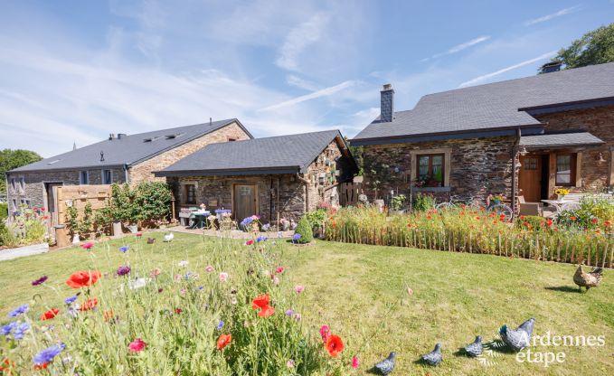 Super-romantic holiday home for two to rent in the Ardennes (Libin)