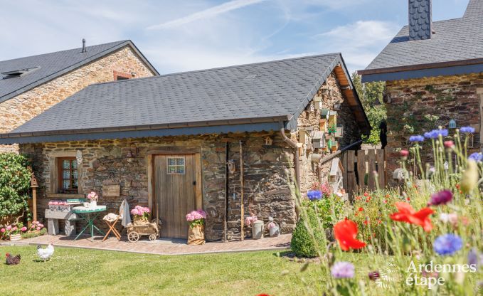 Super-romantic holiday home for two to rent in the Ardennes (Libin)