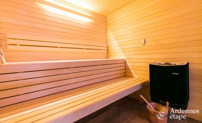 Holiday house with sauna for 11 to 14 people in the Ardennes (Libin)