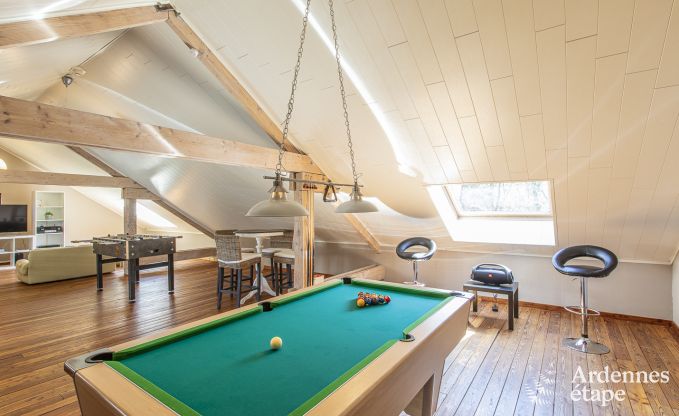 Luxury villa in Libin for 27 persons in the Ardennes
