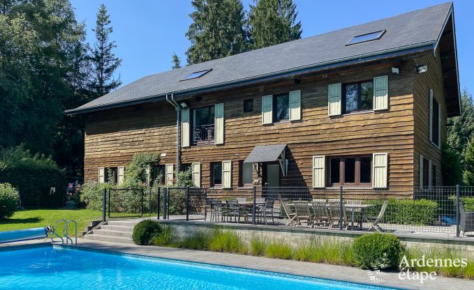 Luxury villa in Libin for 27 persons in the Ardennes
