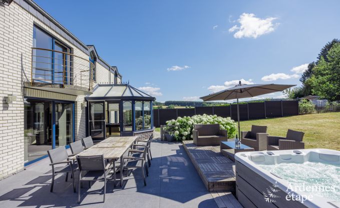 Luxury villa in Libin for 8 persons in the Ardennes