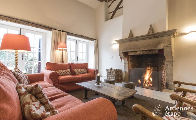Holiday cottage in Libin for 9 persons in the Ardennes