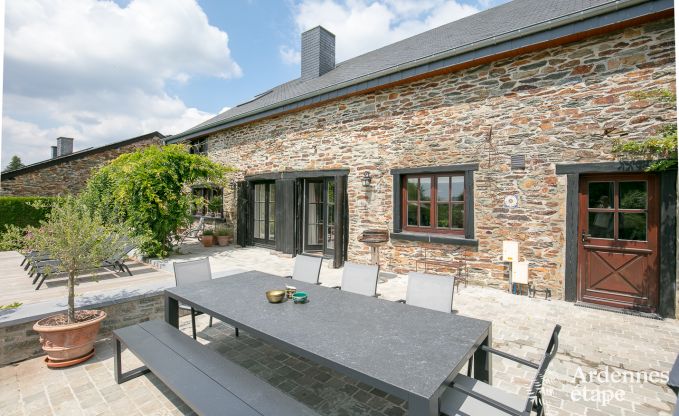 Holiday cottage in Libin for 9 persons in the Ardennes