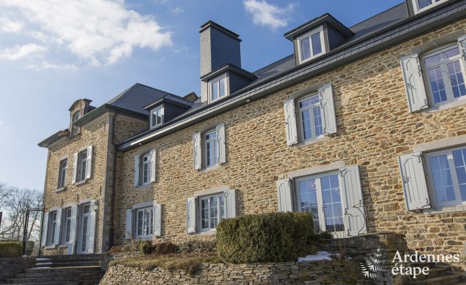 Castle in Libramont-Chevigny for 22 persons in the Ardennes