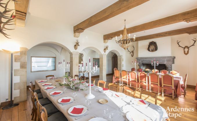 Castle in Libramont-Chevigny for 48 persons in the Ardennes