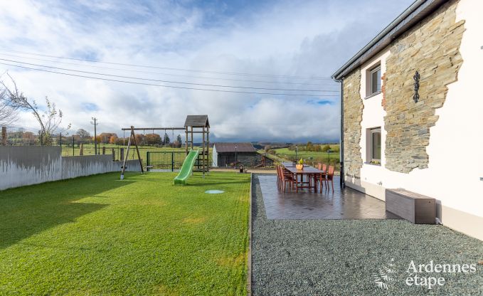 Child-friendly holiday home in Libramont for 22 people with garden and playroom