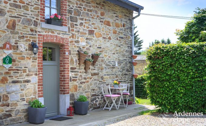 Holiday house ideal for a stay for two people in the Ardennes