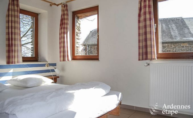 Authentic house of the Ardennes for 30 people for rent in Lierneux