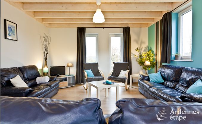 Luxurious holiday home for groups of 16 people in Lierneux