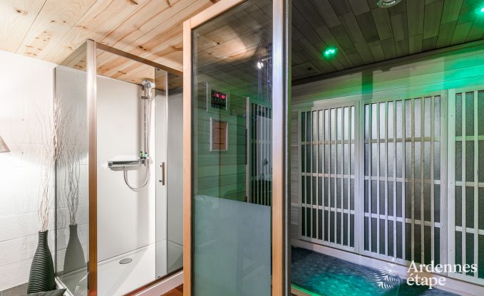 Gite with wellness area for 8/10 people in Lierneux in the Ardennes