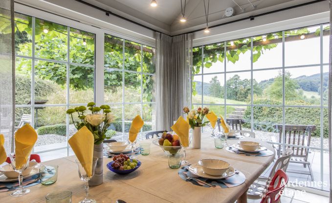 Luxury villa in Lierneux for 8 persons in the Ardennes
