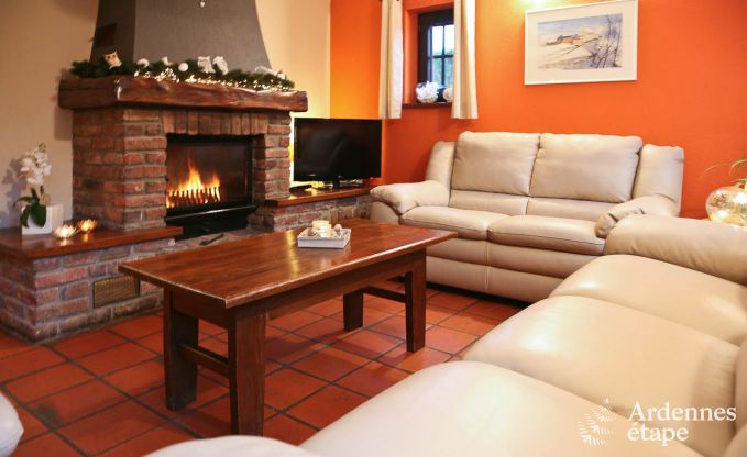 Comfort holiday villa with wellness room for 9 pers. in Lierneux