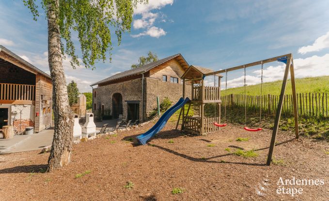 Holiday cottage in Lierneux for 15 persons in the Ardennes