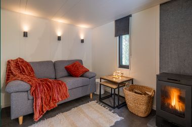 Charming tiny house for 4 people in Léglise with kitchenette, wood stove and private garden