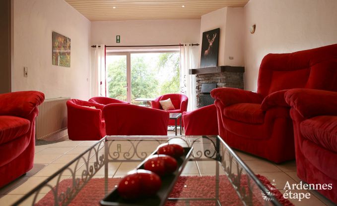 Luxurious holiday cottage for 14 persons in the heart of the nature of Malmedy