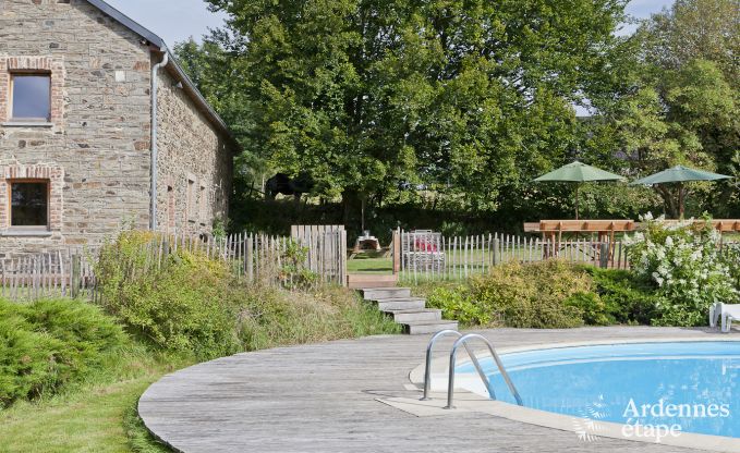 Holiday house with pool, sauna and billiards for 20 - 25 people in Malmedy (Xhoffraix)