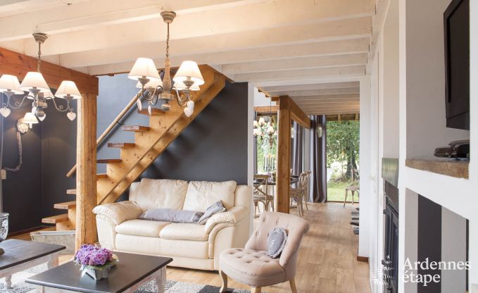 Modern and luxurious chalet with views for 6-8 people for rent in Malmedy