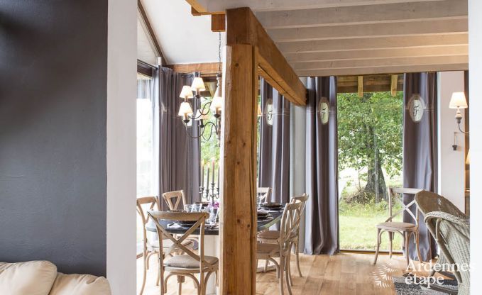Modern and luxurious chalet with views for 6-8 people for rent in Malmedy