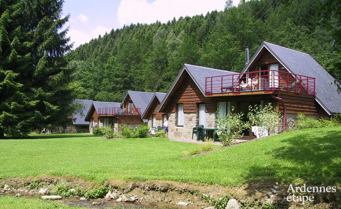 Comfortable chalet for 4/6 persons in a holiday village in Malmedy