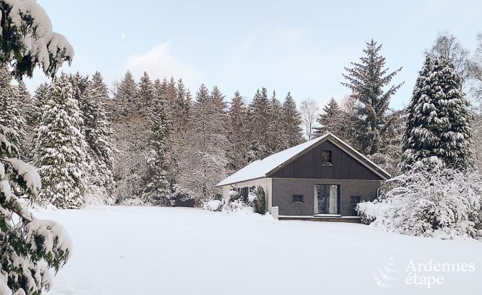 Holiday home surrounded by trees to rent for six people in the Ardennes (Malmedy)