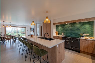 Family-friendly holiday home in Malmedy for 14 people with stove, billiards and large private garden