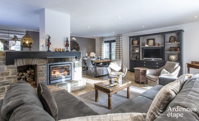 Holiday home in Malmedy, Ardennes, 3 bedrooms, 3 bathrooms, baby equipment, terrace, private garden, secure bike shelter