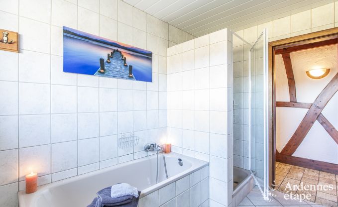 Holiday home with sauna to rent for 16 p. in the Ardennes (Malmedy)
